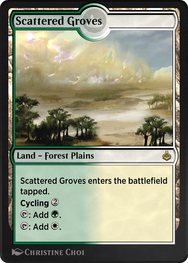 Scattered Groves (AKR-327) - Amonkhet Remastered