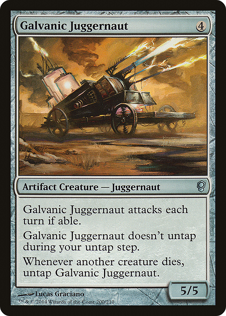 Galvanic Juggernaut (CNS-200) - Conspiracy Foil