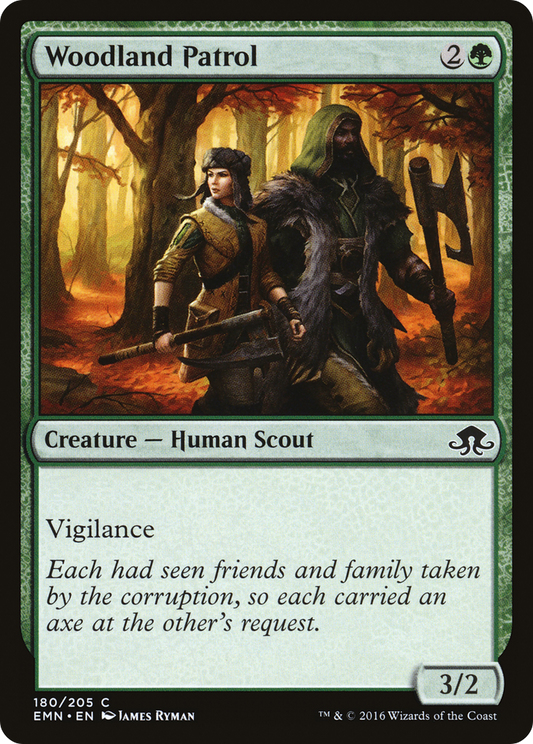 Woodland Patrol (EMN-180) - Eldritch Moon Foil