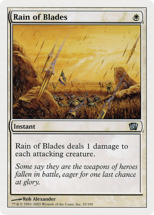 Rain of Blades (8ED-035) - Eighth Edition