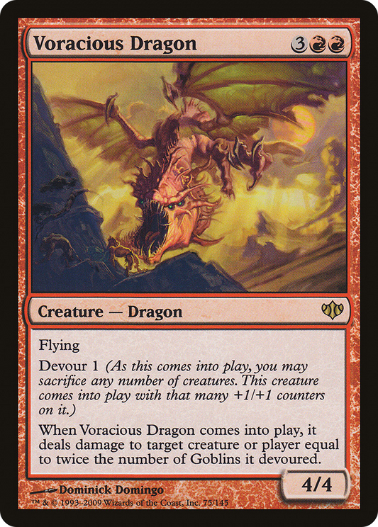 Voracious Dragon (CON-075) - Conflux