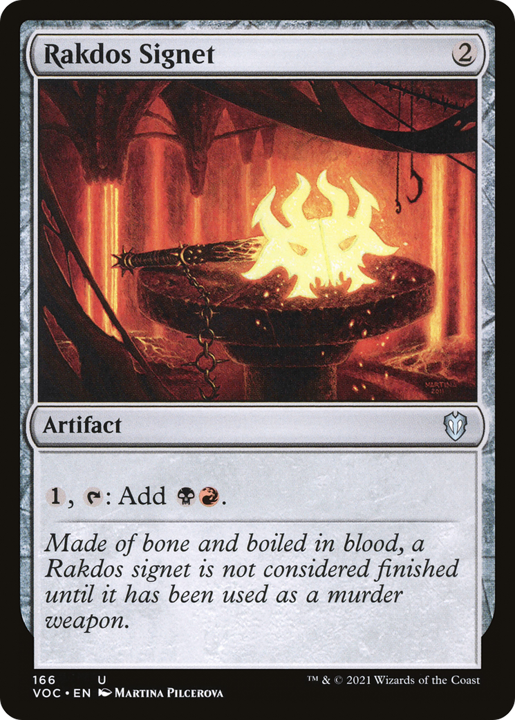 Rakdos Signet (VOC-166) - Crimson Vow Commander