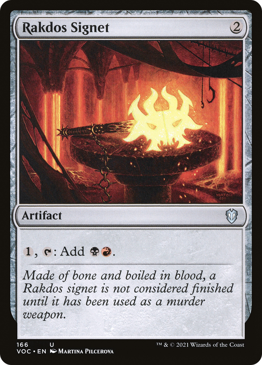 Rakdos Signet (VOC-166) - Crimson Vow Commander