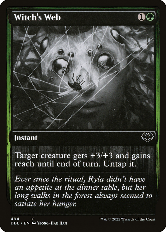 Witch's Web (DBL-494) - Innistrad: Double Feature Foil