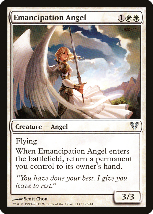 Emancipation Angel (AVR-019) - Avacyn Restored Foil