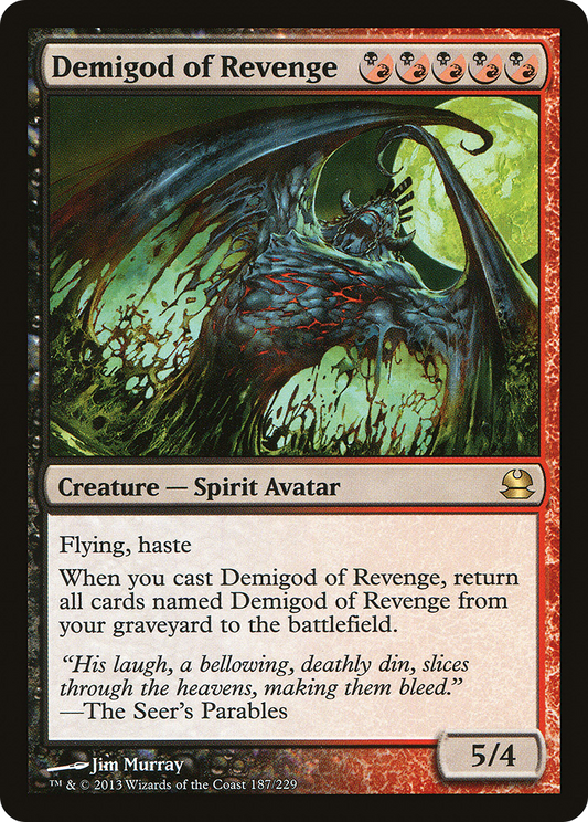 Demigod of Revenge (MMA-187) - Modern Masters Foil