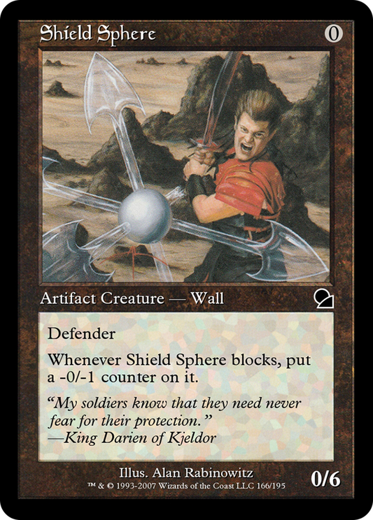 Shield Sphere (ME1-166) - Masters Edition Foil