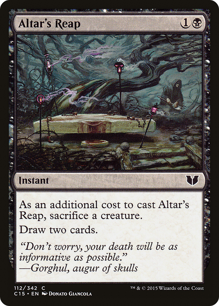 Altar's Reap (C15-112) - Commander 2015