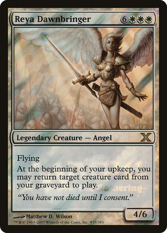 Reya Dawnbringer (GAME-) - Tenth Edition Promos Foil (Release)