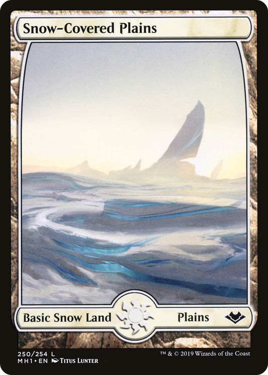 Snow-Covered Plains (MH1-250) - Modern Horizons