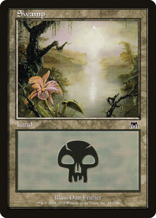 Swamp (ONS-341) - Onslaught Foil