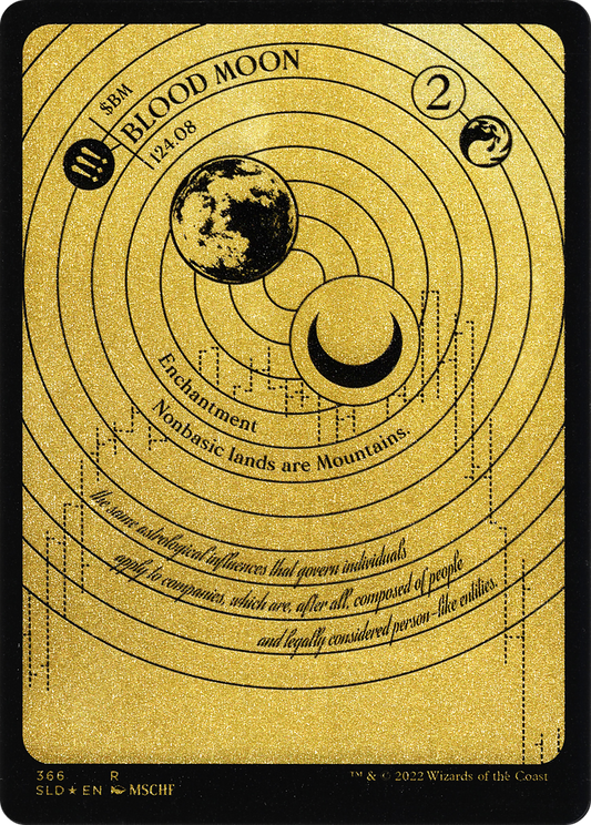 Blood Moon (SLD-366) - Secret Lair Drop Etched Foil