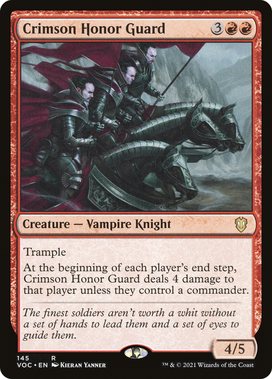 Crimson Honor Guard (VOC-145) - Crimson Vow Commander