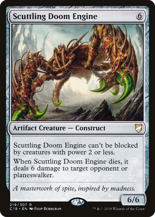 Scuttling Doom Engine (C18-219) - Commander 2018