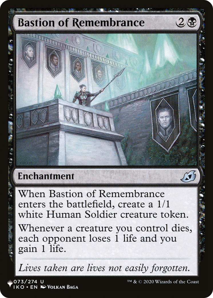 Bastion of Remembrance (LIST-IKO-73) - The List