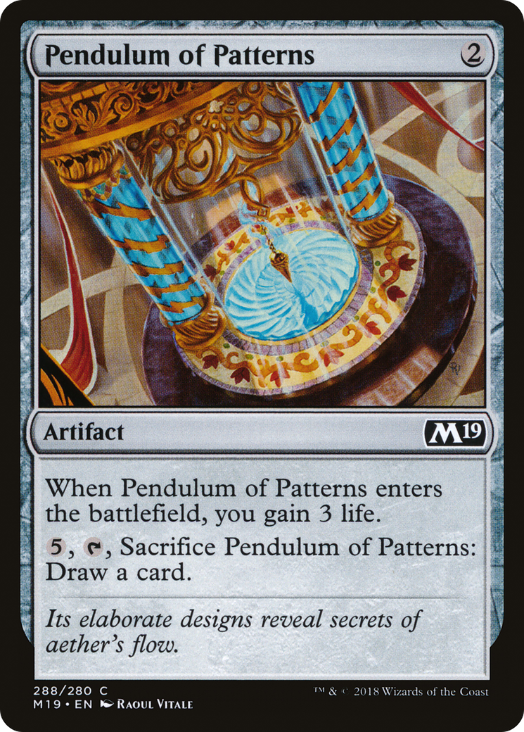 Pendulum of Patterns (M19-288) - Core Set 2019