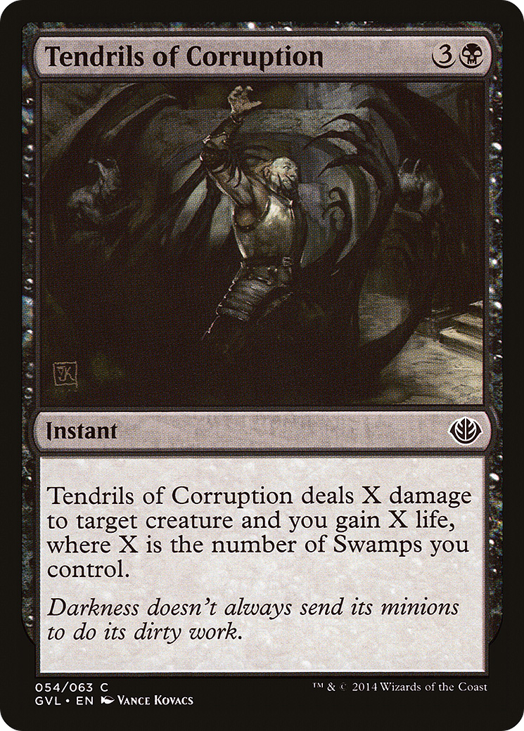 Tendrils of Corruption (GVL-054) - Duel Decks Anthology: Garruk vs. Liliana