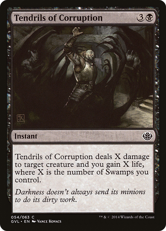 Tendrils of Corruption (GVL-054) - Duel Decks Anthology: Garruk vs. Liliana