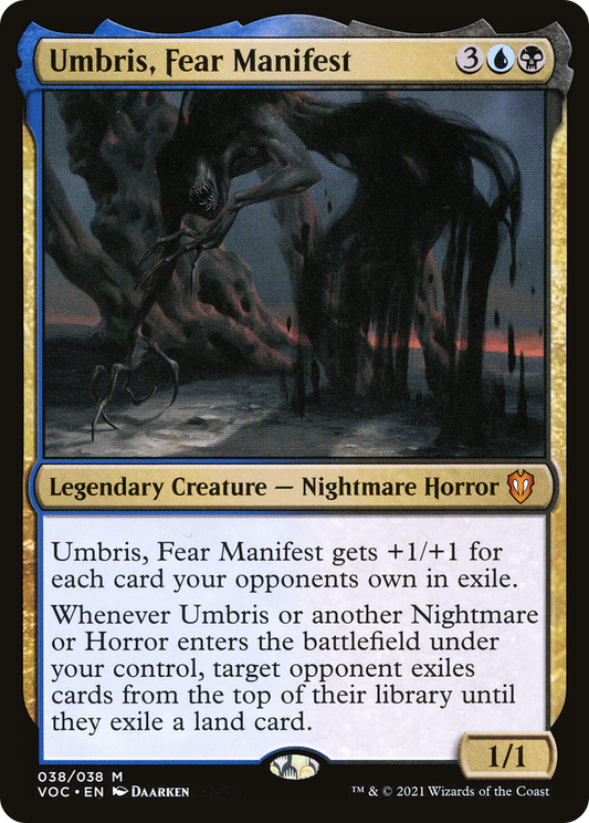 Umbris, Fear Manifest (VOC-038) - Crimson Vow Commander