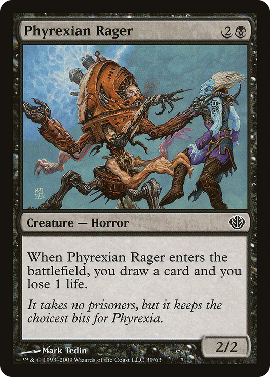 Phyrexian Rager (DDD-039) - Duel Decks: Garruk vs. Liliana