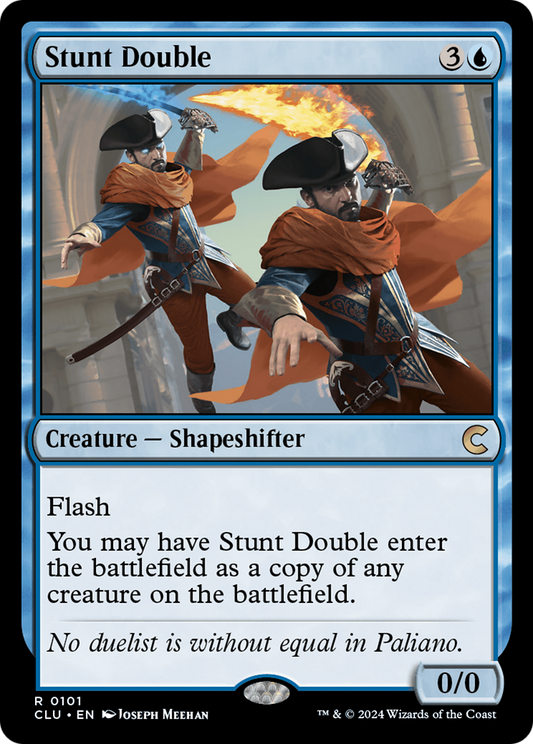 Stunt Double (CLU-101) - Ravnica: Clue Edition