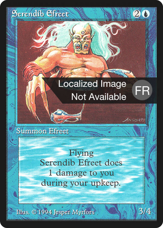 Serendib Efreet (FBB-079) - Foreign Black Border