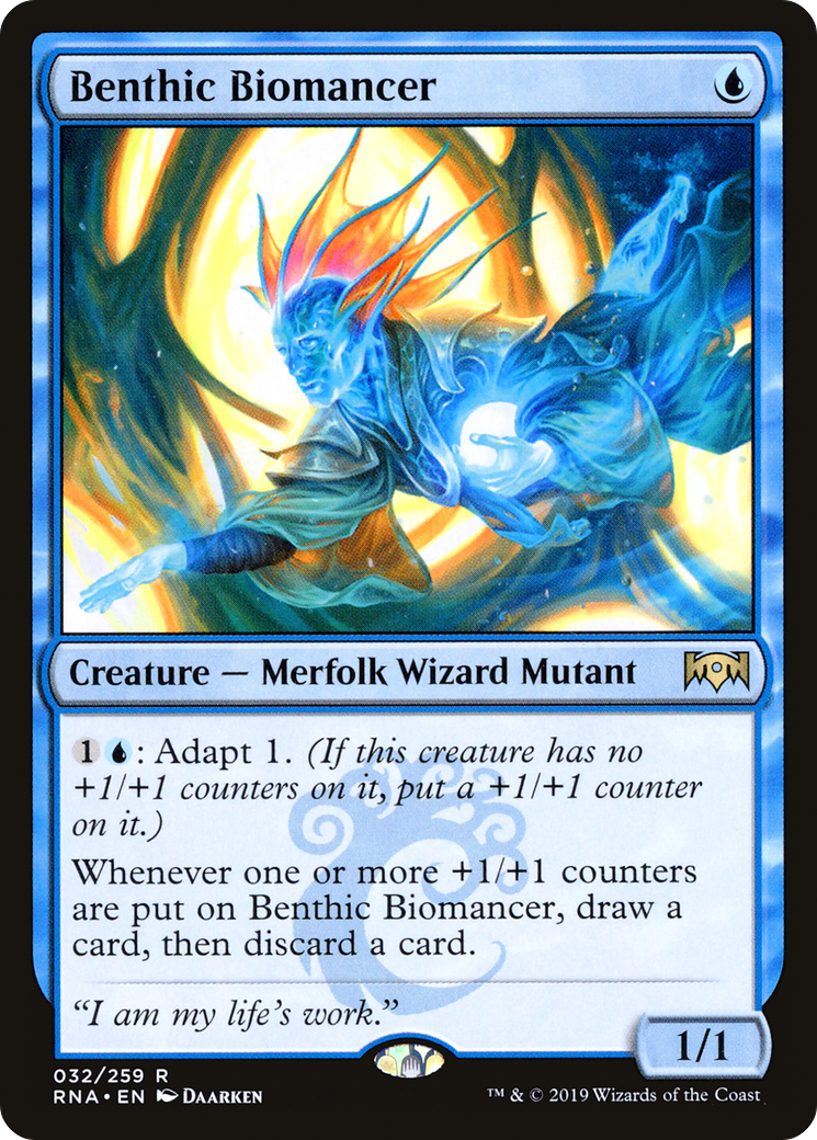 Benthic Biomancer (RNA-032) - Ravnica Allegiance