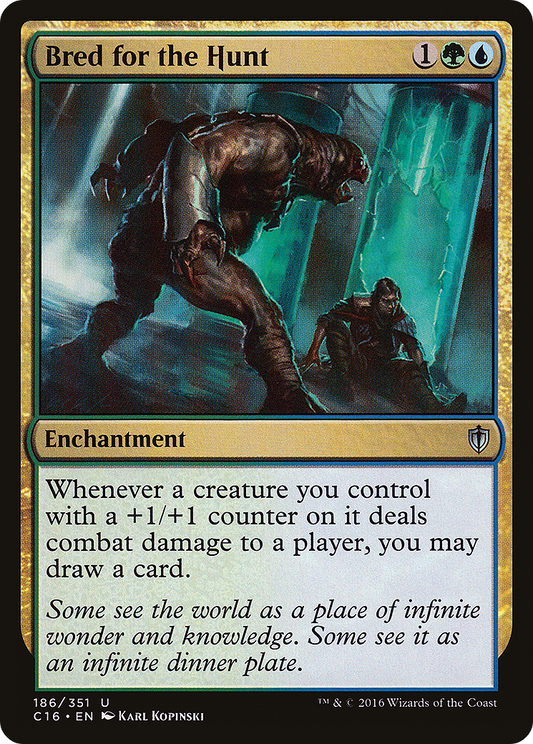 Bred for the Hunt (C16-186) - Commander 2016