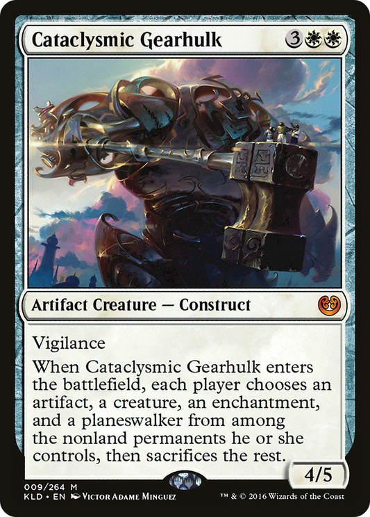 Cataclysmic Gearhulk (KLD-009) - Kaladesh