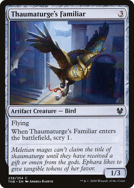 Thaumaturge's Familiar (THB-238) - Theros Beyond Death Foil