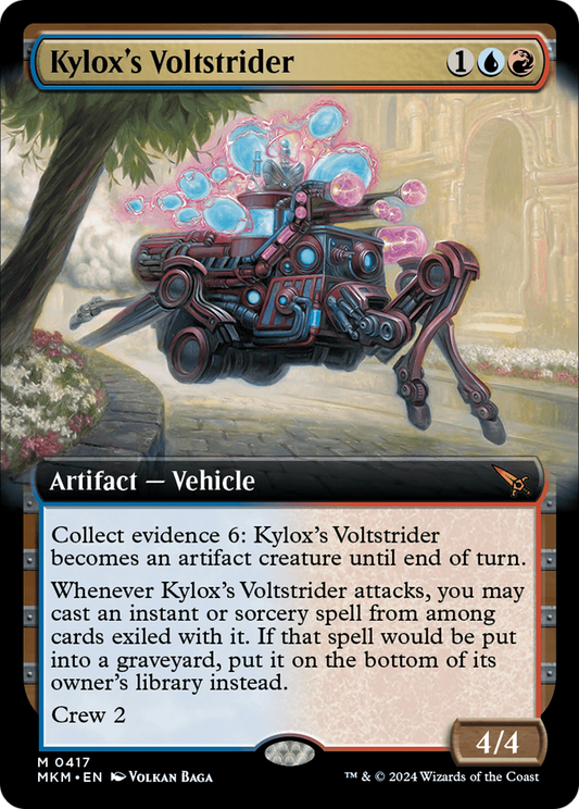 Kylox's Voltstrider (MKM-417) - Murders at Karlov Manor: (Extended Art) Foil