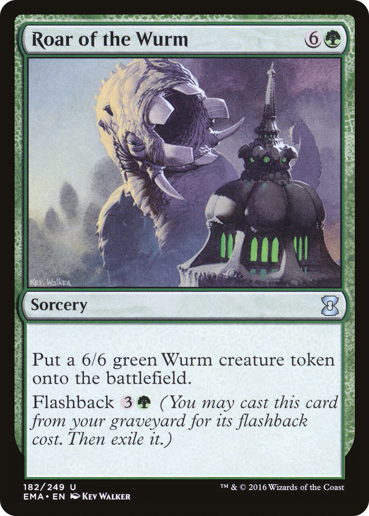 Roar of the Wurm  (EMA-182) - Eternal Masters Foil