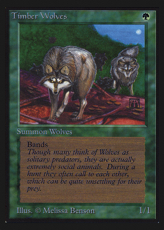 Timber Wolves (CEI-220) - Intl. Collectors' Edition