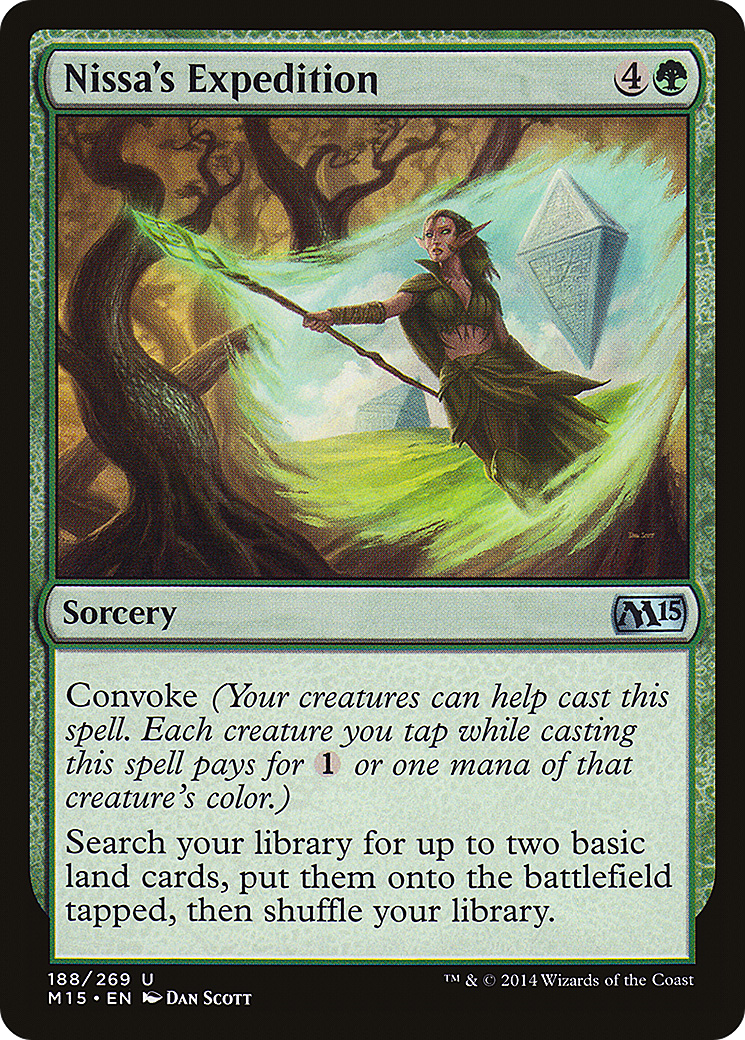 Nissa's Expedition (M15-188) - Magic 2015