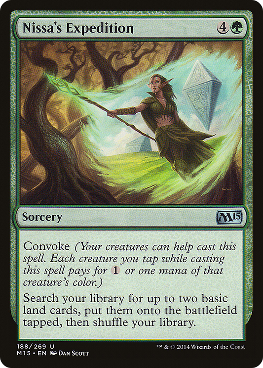 Nissa's Expedition (M15-188) - Magic 2015 Foil