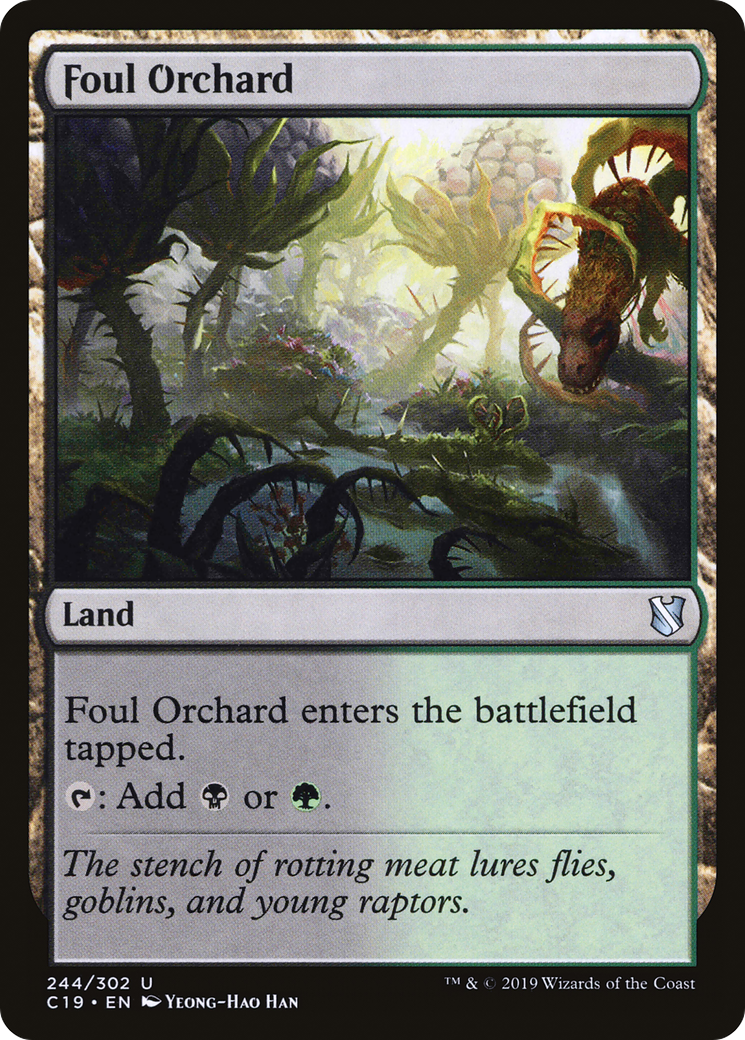 Foul Orchard (C19-244) - Commander 2019