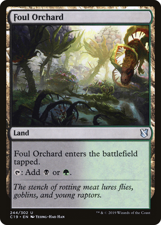 Foul Orchard (C19-244) - Commander 2019