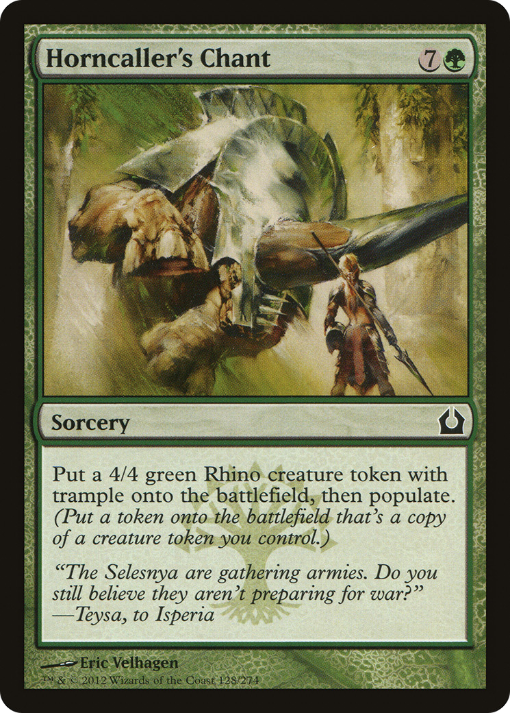 Horncaller's Chant  (RTR-128) - Return to Ravnica Foil