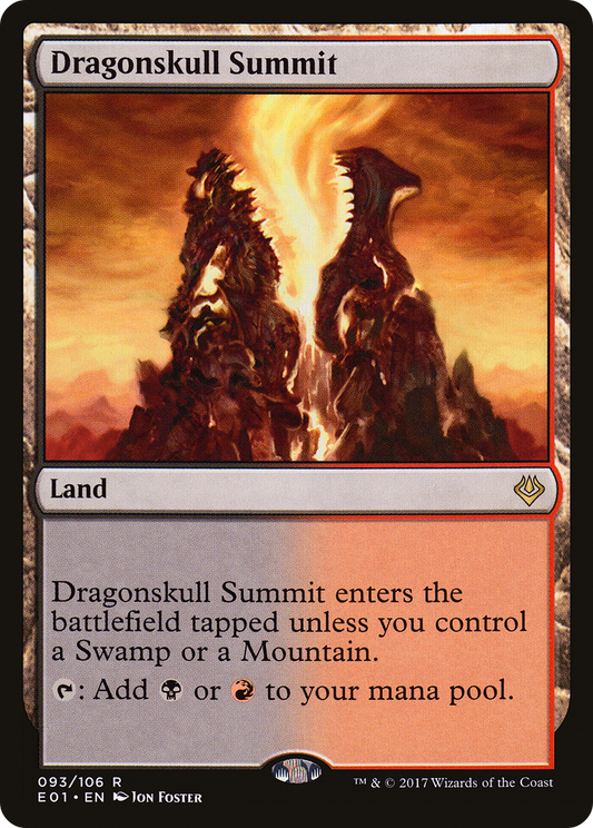 Dragonskull Summit (E01-093) - Archenemy: Nicol Bolas