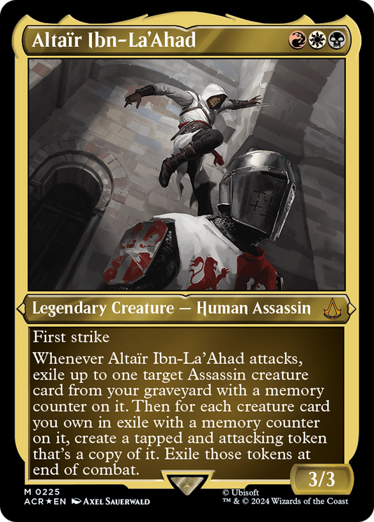 Altaïr Ibn-La'Ahad (ACR-225) - Assassin's Creed Etched Foil