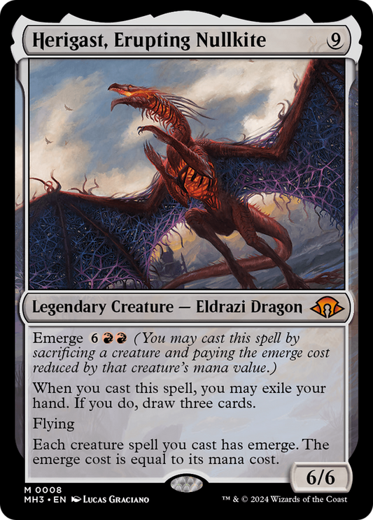 Herigast, Erupting Nullkite (MH3-008) - Modern Horizons 3