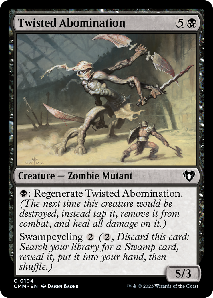 Twisted Abomination (CMM-194) - Commander Masters