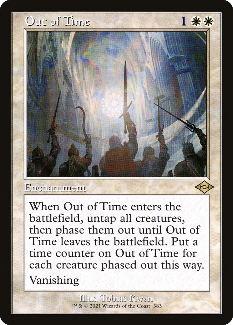 Out of Time (MH2-383) - Modern Horizons 2 Etched Foil