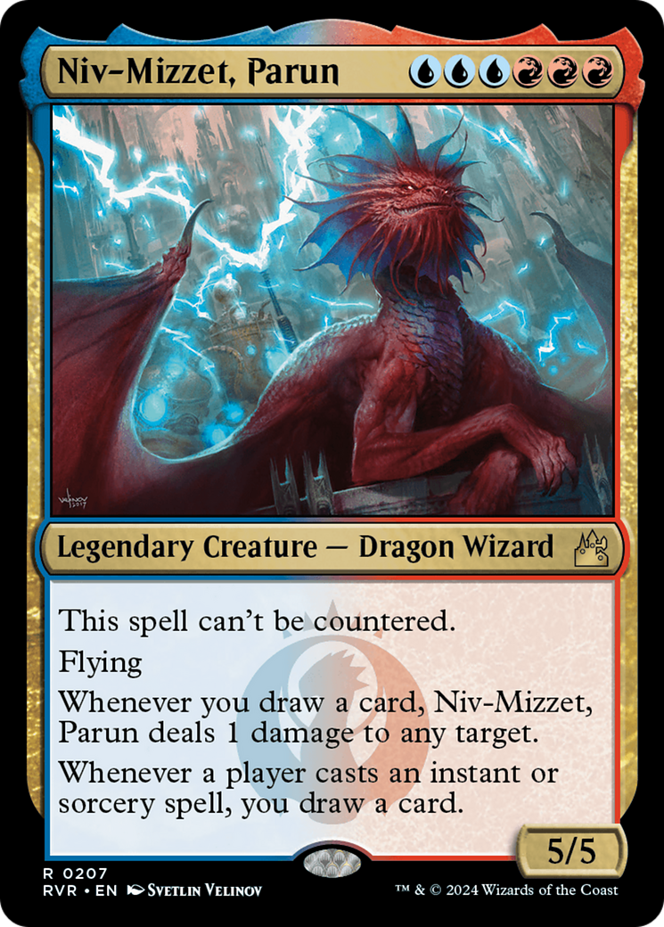 Niv-Mizzet, Parun (RVR-207) - Ravnica Remastered Foil