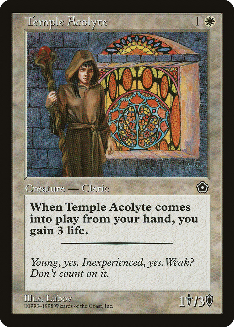 Temple Acolyte (P02-023) - Portal Second Age