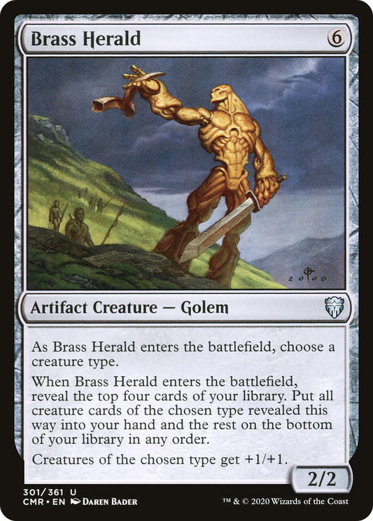 Brass Herald (CMR-301) - Commander Legends