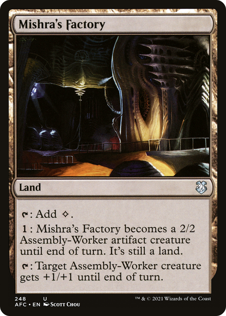 Mishra's Factory (AFC-248) - Forgotten Realms Commander