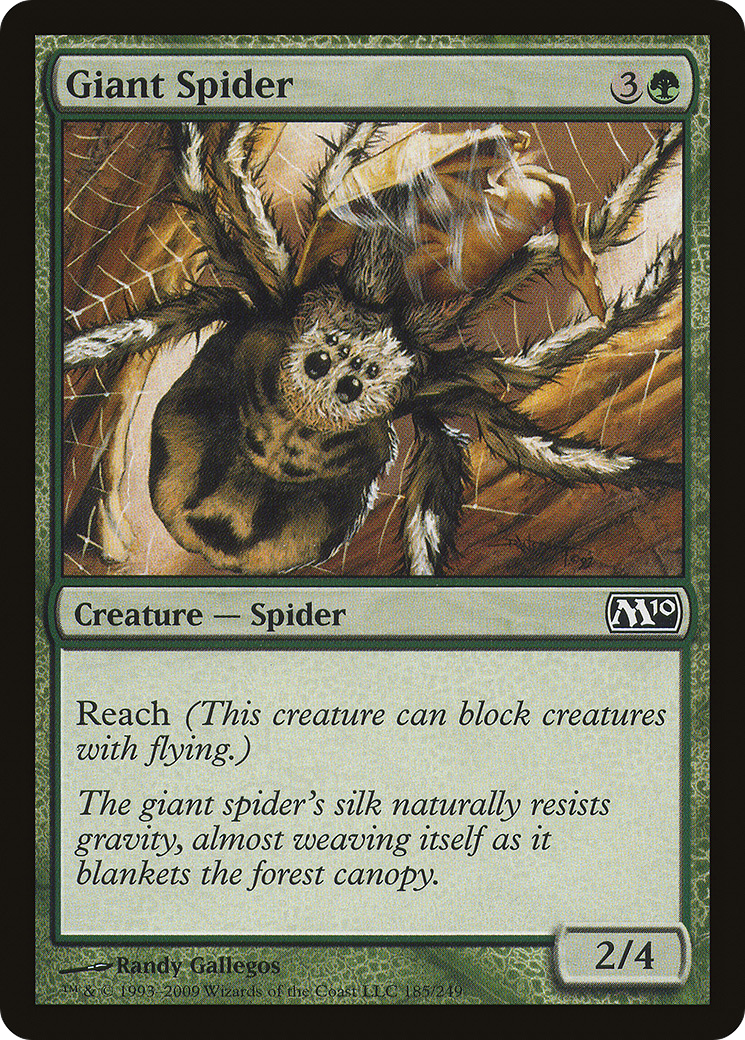 Giant Spider (M10-185) - Magic 2010 Foil