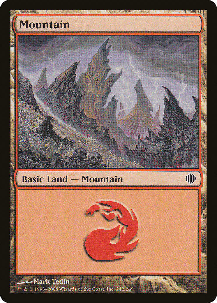Mountain (ALA-242) - Shards of Alara Foil