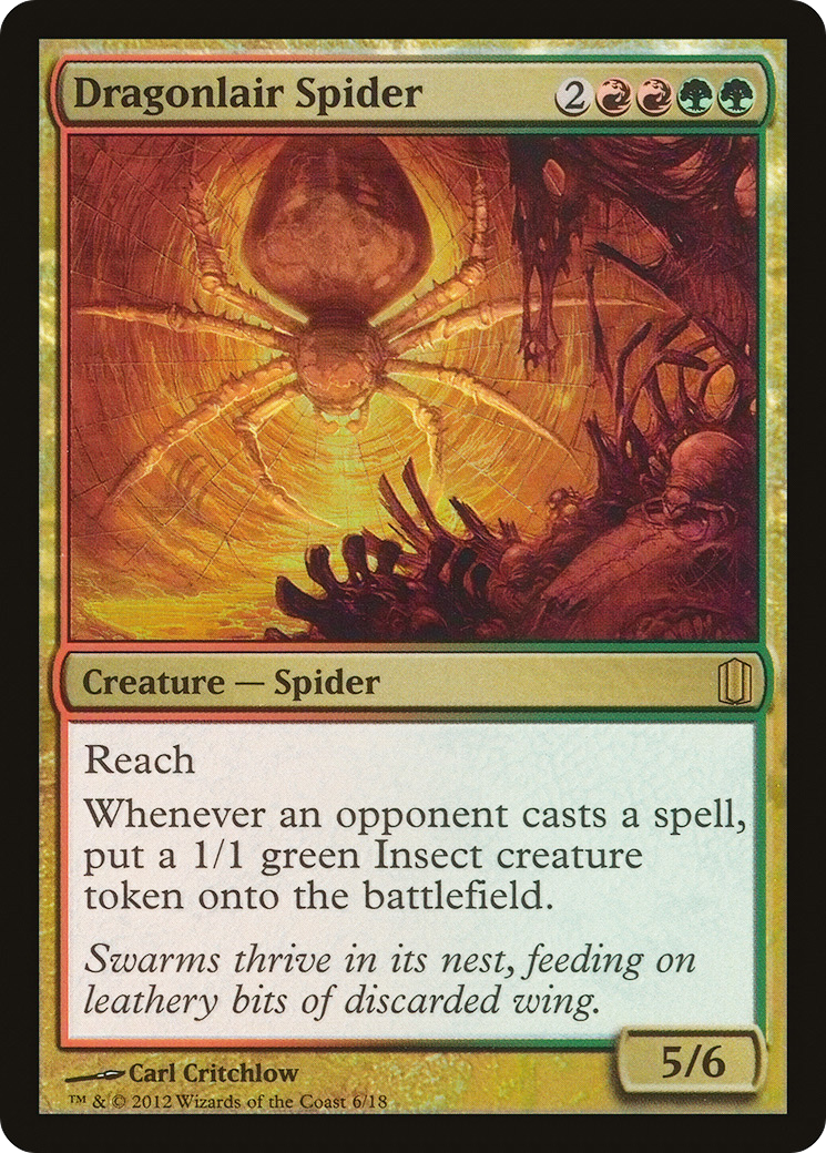 Dragonlair Spider (CM1-006) - Commander's Arsenal Foil